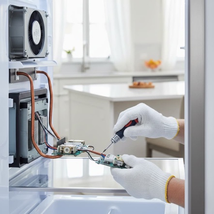 Freezer appliance repair